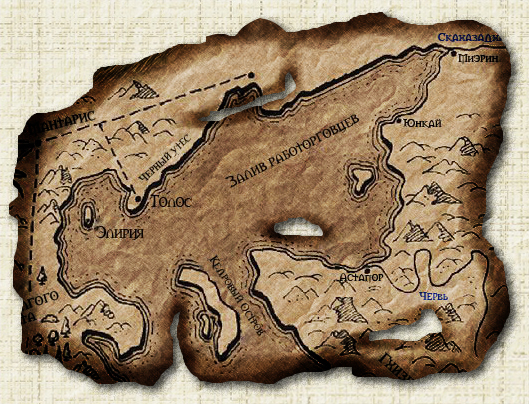 Отрывок карты - Меерин